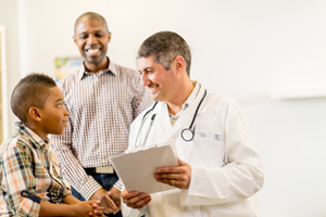 A check-up the family doctor or pediatrician.