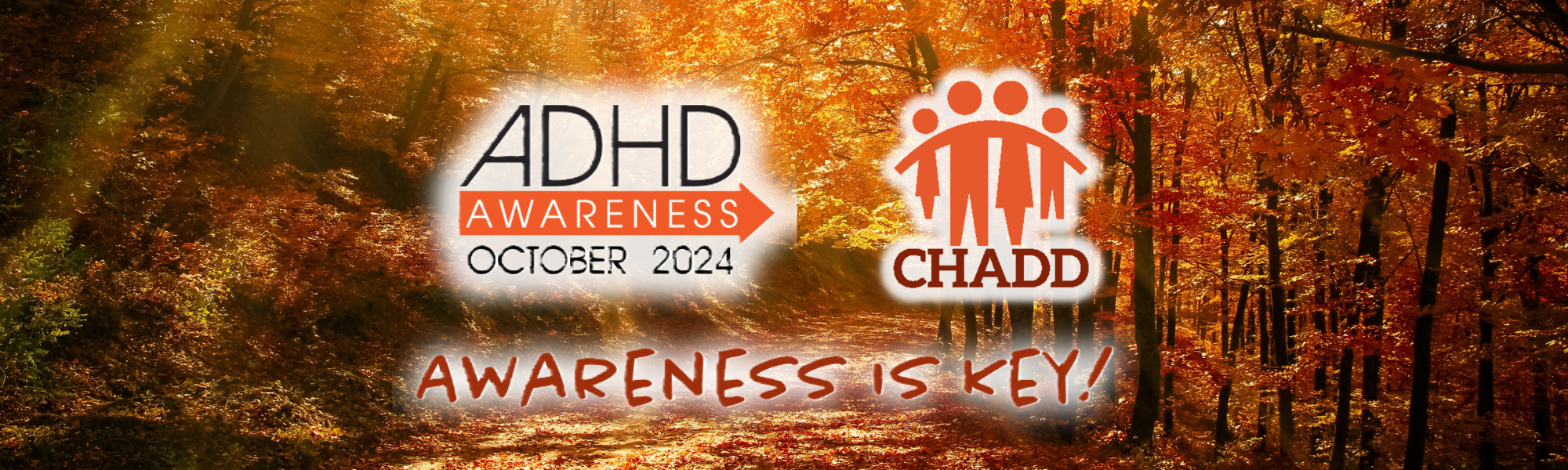 2024 CHADD Awareness Month 2023 Banner