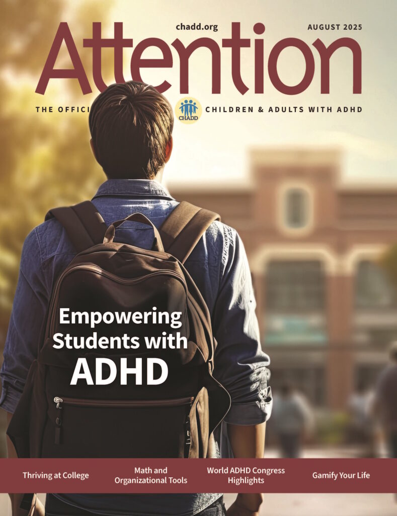 Attention Magazine Cover